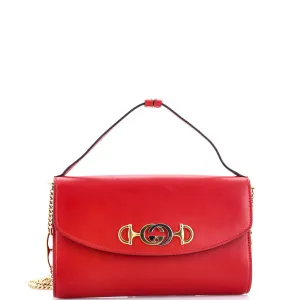 Gucci Zumi Shoulder Bag Leather Mini