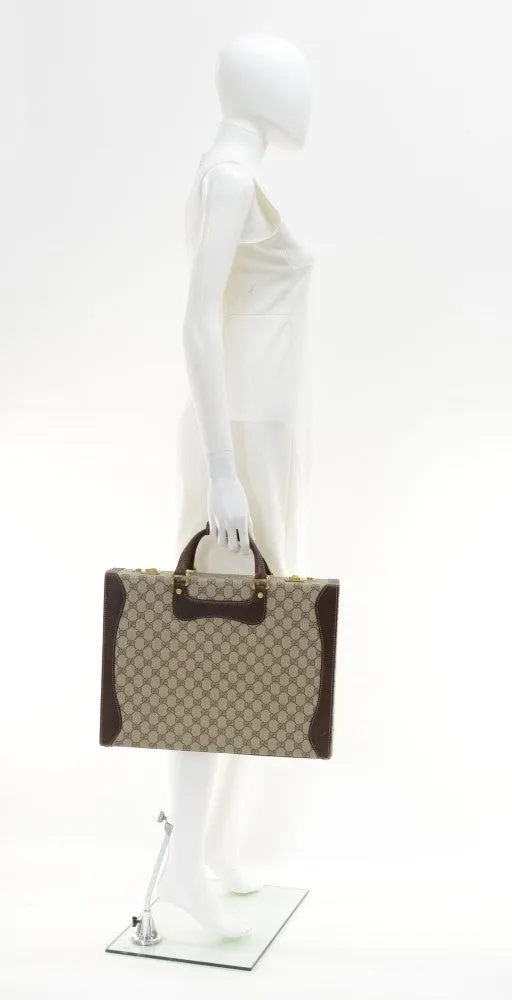 Guccissima Canvas Vintage Briefcase