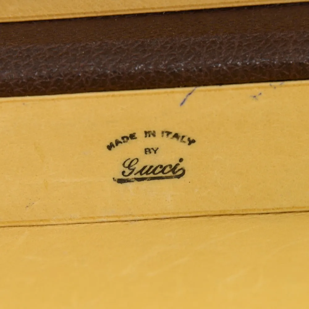 Guccissima Canvas Vintage Briefcase