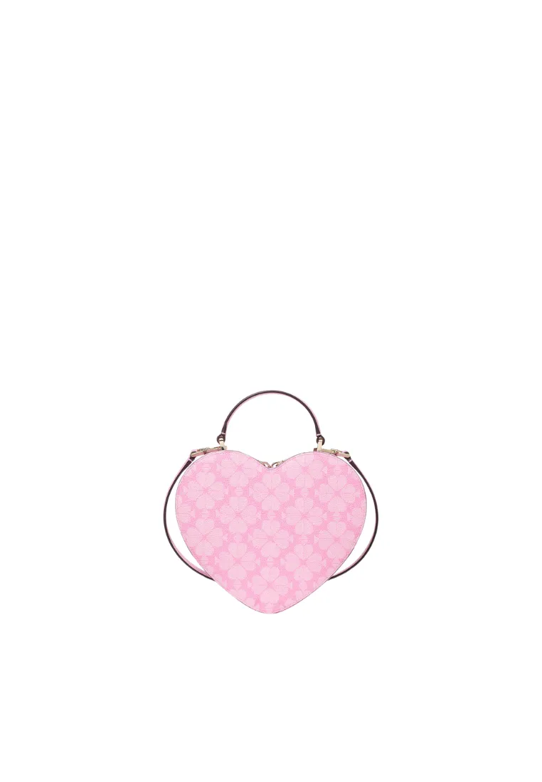 Kate Spade Love Shack Crossbody Bag Spade Flower Heart In Parisian Rose Kk155