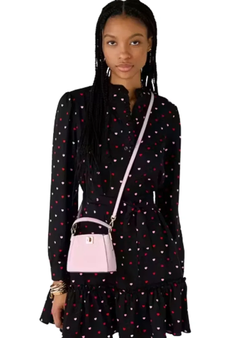Kate Spade Phoebe Mini Top Handle In Pink Horiz KI924