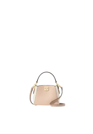 Kate Spade Phoebe Mini Top Handle In Toasted Hazelnut Multi KK134