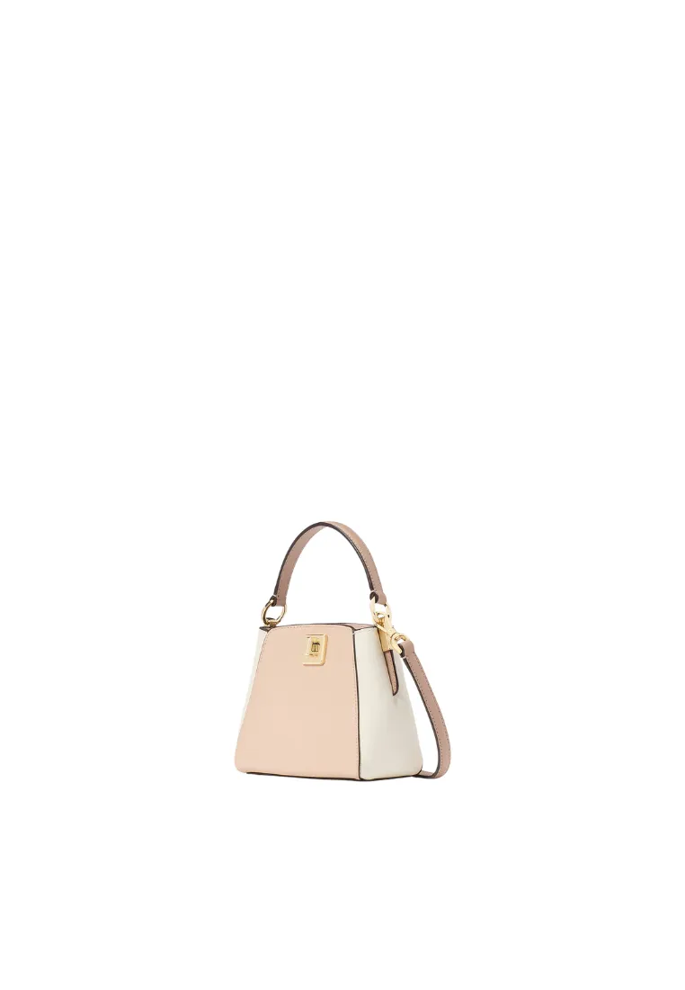 Kate Spade Phoebe Mini Top Handle In Toasted Hazelnut Multi KK134