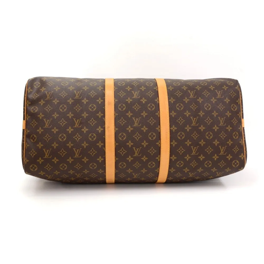 Keepall 60 Bandouliere Monogram Canvas Travel Bag