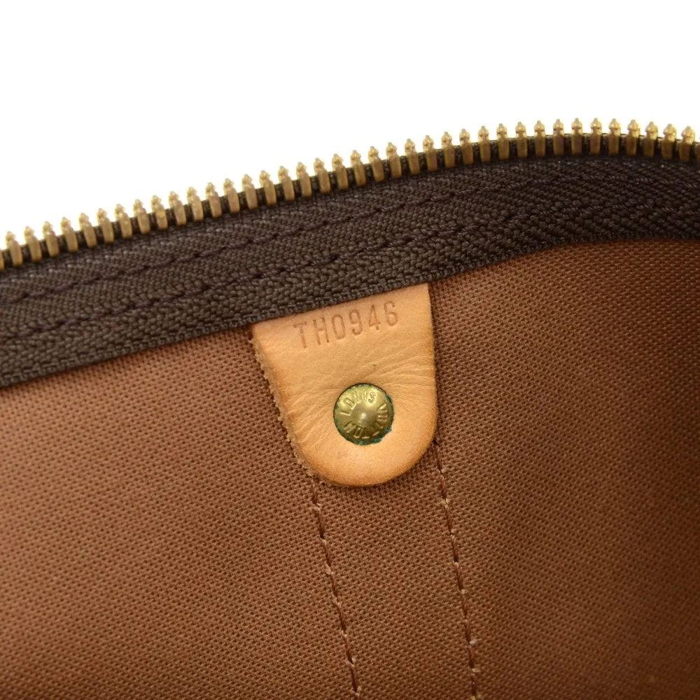 Keepall 60 Bandouliere Monogram Canvas Travel Bag
