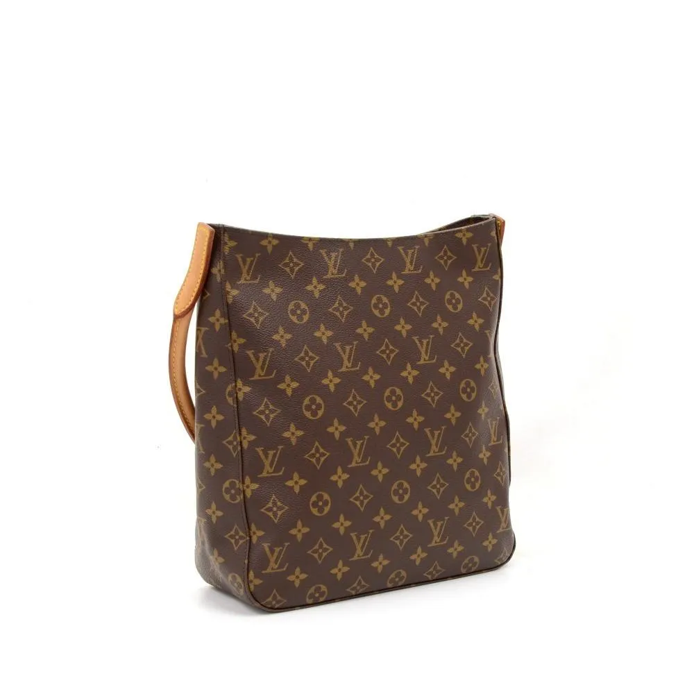 Looping GM Monogram Canvas Handbag