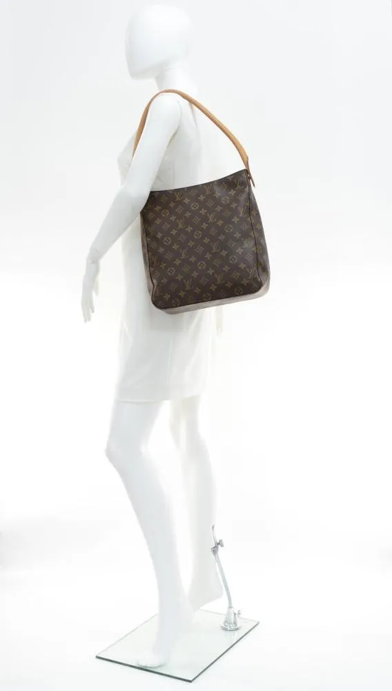 Looping GM Monogram Canvas Handbag