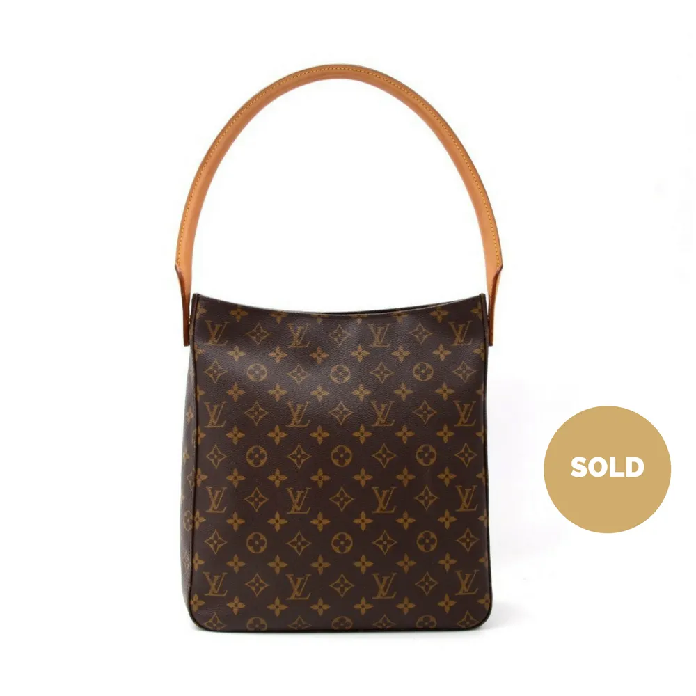 Looping GM Monogram Canvas Shoulder Bag