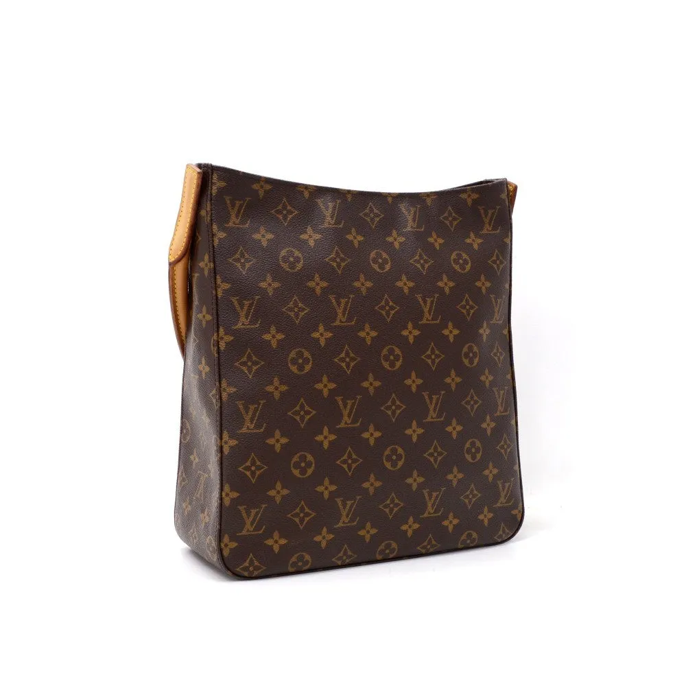 Looping GM Monogram Canvas Shoulder Bag
