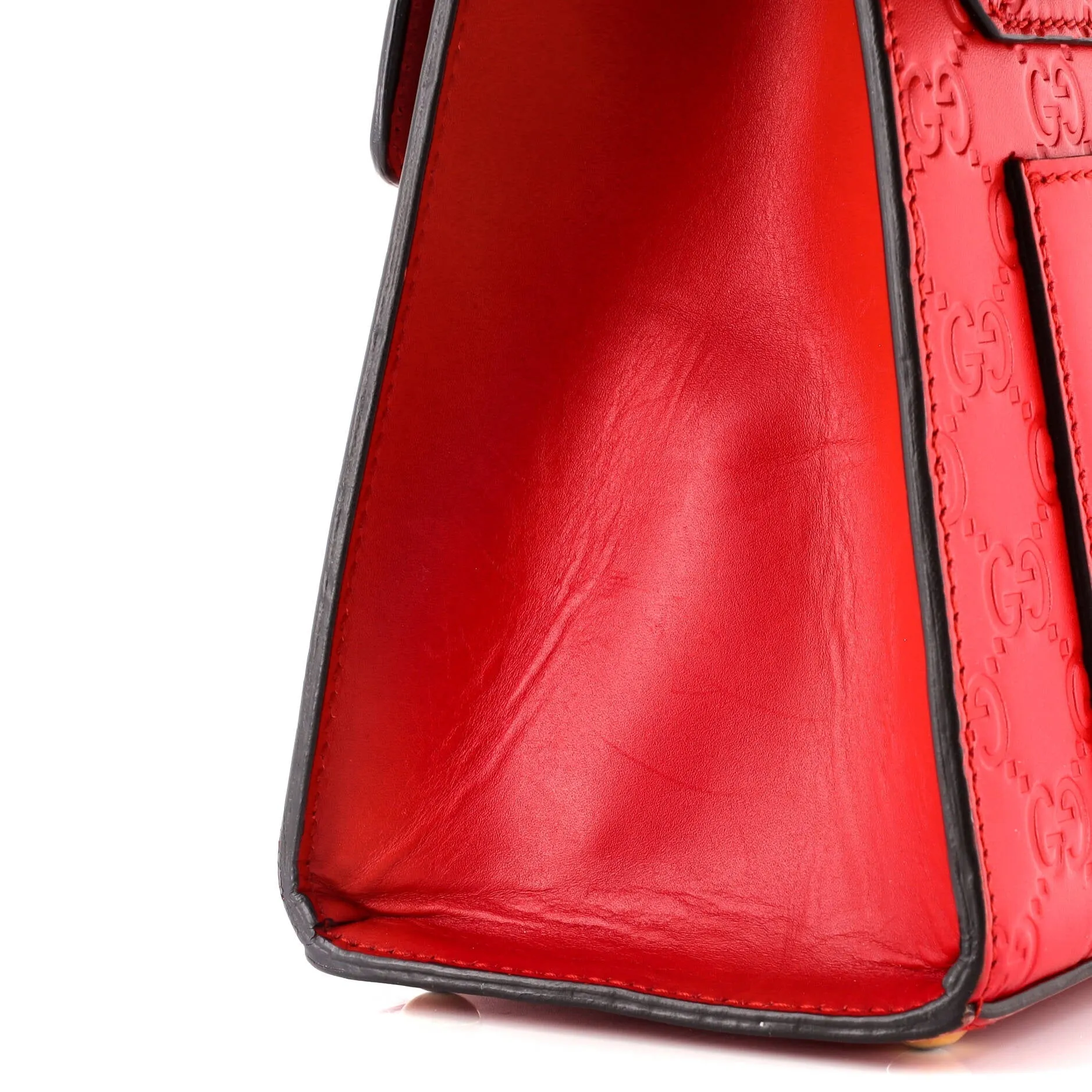 Padlock Top Handle Bag Guccissima