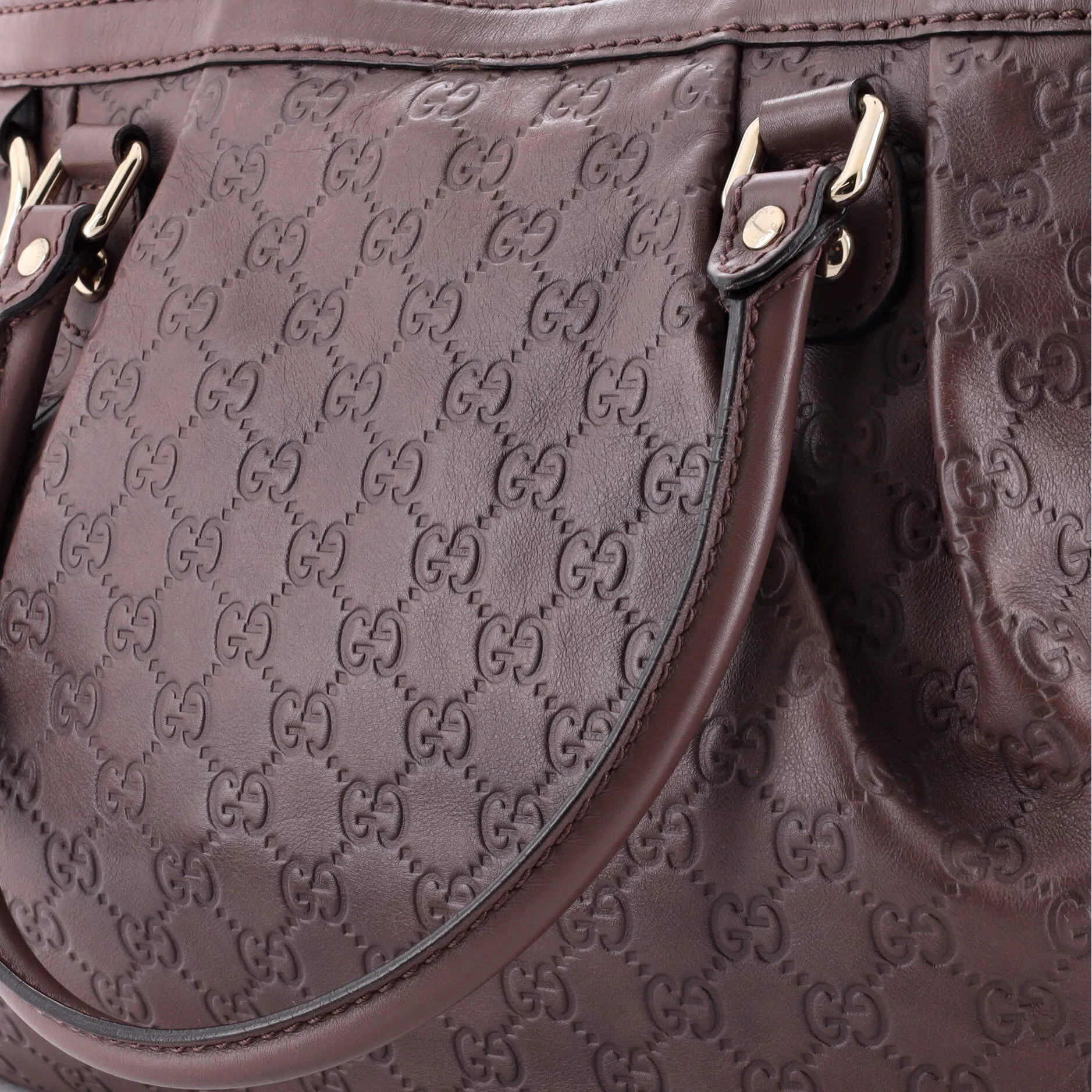 Sukey Top Handle Tote Guccissima Leather